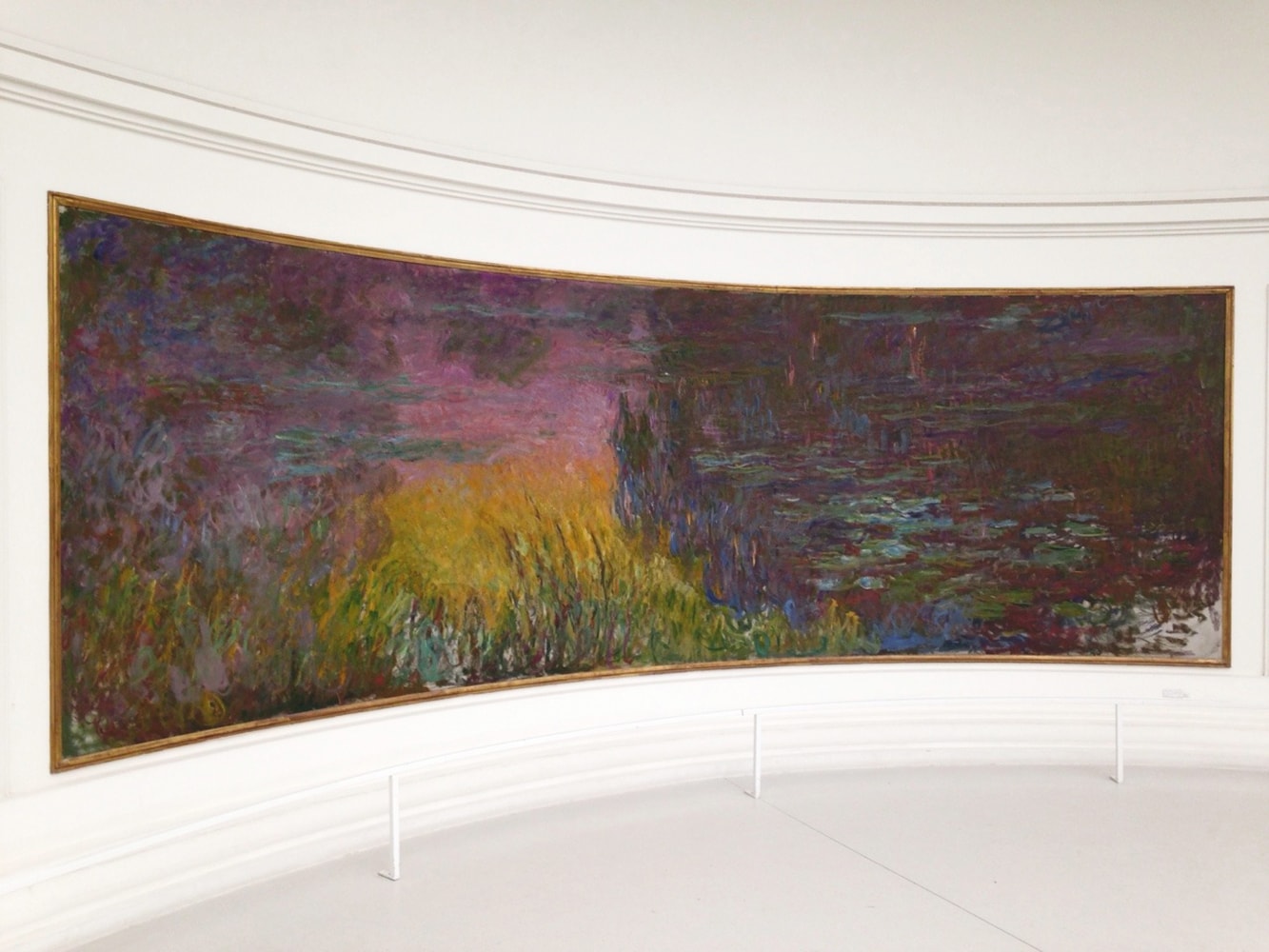 Claude Monet,&amp;nbsp;Les Nymph&amp;eacute;as: Soleil couchant, 1915&amp;ndash;1926, oil on canvas, 78 3/4 x 236 inches (200 x 600 cm), Mus&amp;eacute;e de l&amp;#39;Orangerie, Paris