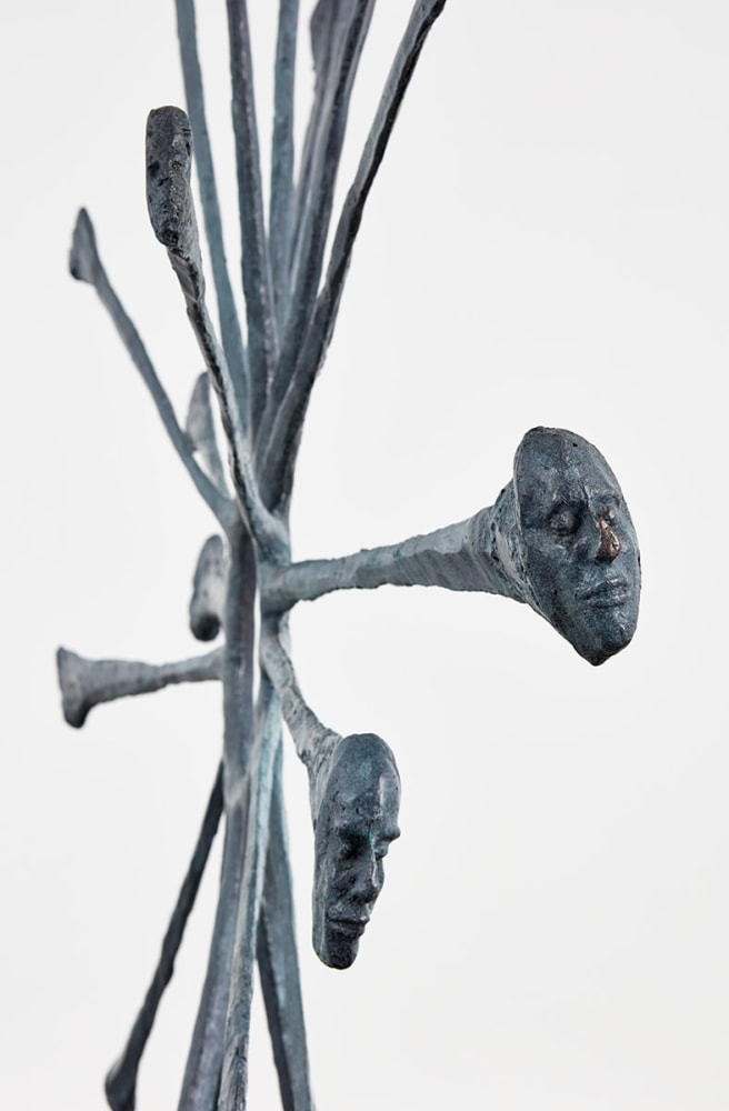 Evan Holloway
Third Verse, 2018
patinated bronze
127 x 87 3/4 x 43 inches
(322.6 x 222.9 x 109.2 cm)
unique in a series of 3 with 1 AP