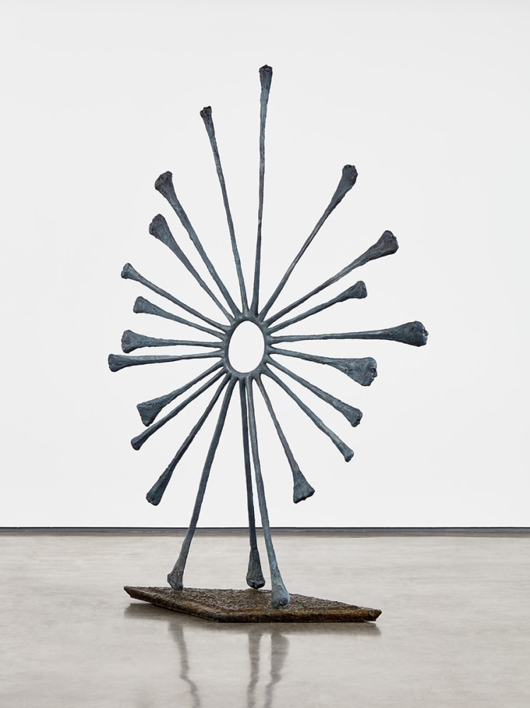 Evan Holloway
Third Verse, 2018
patinated bronze
127 x 87 3/4 x 43 inches
(322.6 x 222.9 x 109.2 cm)
unique in a series of 3 with 1 AP