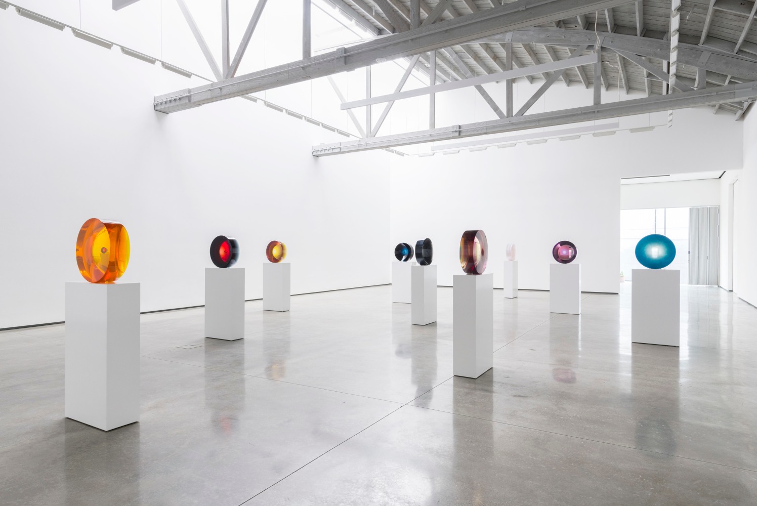 Fred Eversley: Chromospheres, January 12 &amp;ndash; March 2, 2019, David Kordansky Gallery, Los Angeles, Installation view, Photo by Jeff McLane