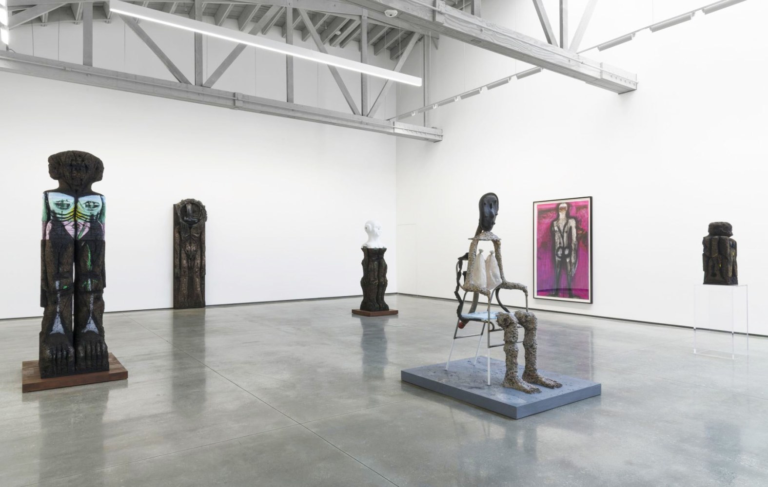 Huma Bhabha, David Kordansky Gallery, Los Angeles, January 25 &amp;ndash; March 14, 2020, Installation view