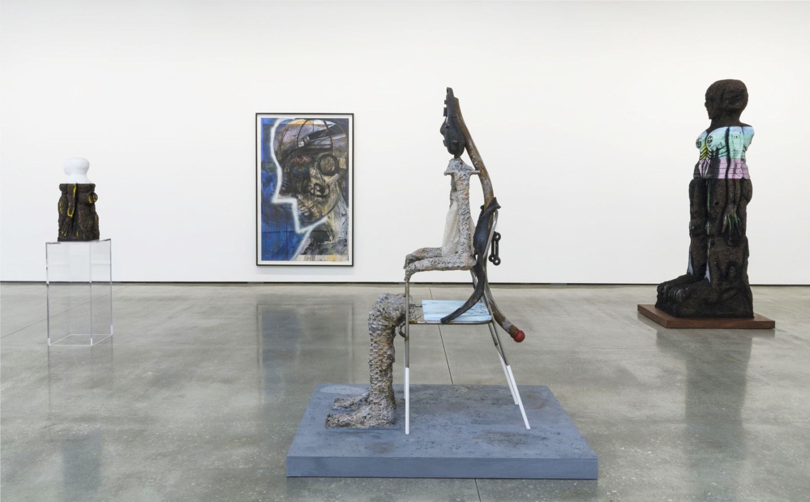 Huma Bhabha, David Kordansky Gallery, Los Angeles, January 25 &amp;ndash; March 14, 2020, Installation view