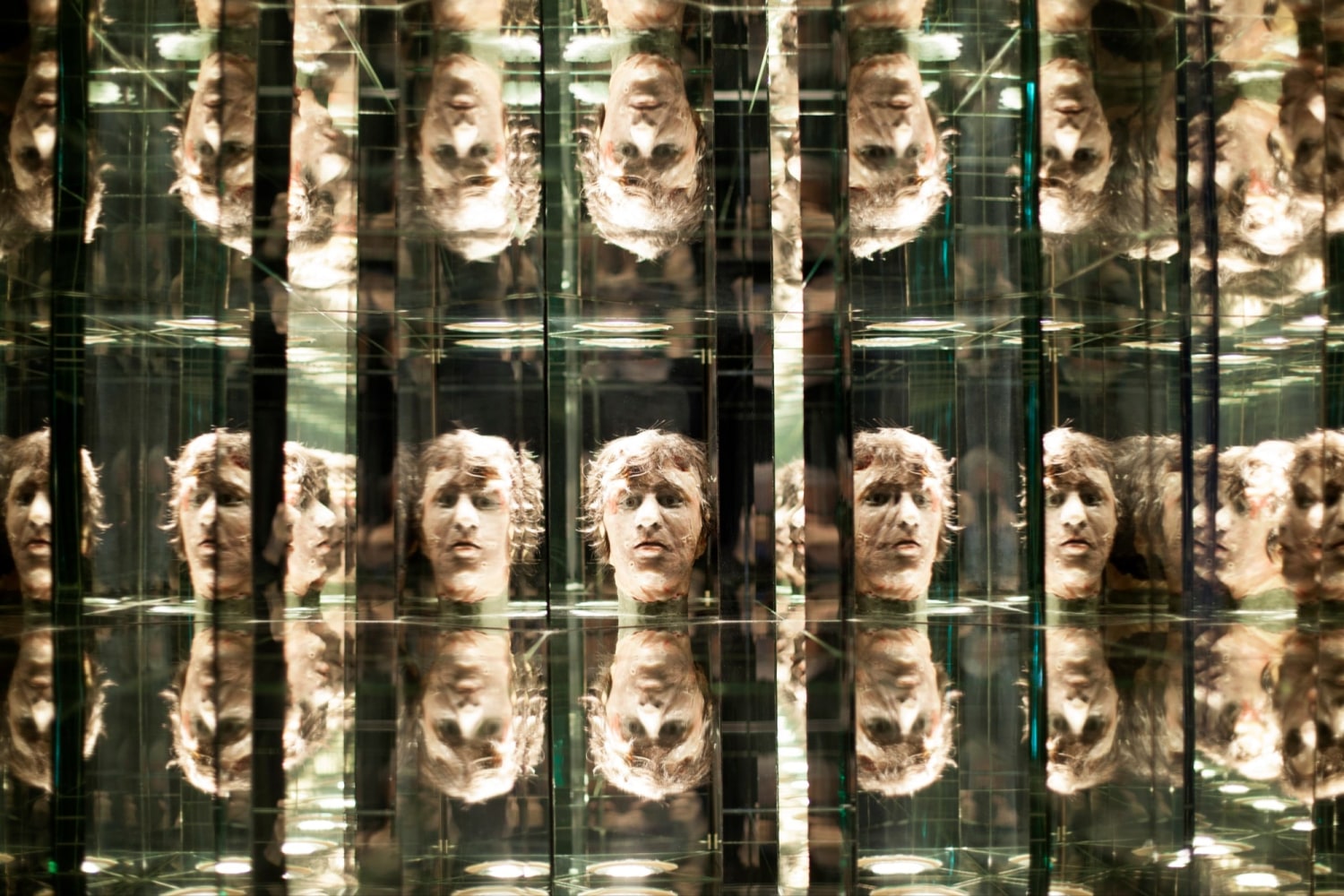 David Altmejd,&amp;nbsp;The Flux and the Puddle, 2014, Plexiglas, quartz, polystyrene, expandable foam, epoxy clay, epoxy gel, resin, synthetic hair, clothing, leather shoes, thread, mirror, plaster, acrylic paint, latex paint, metal wire, glass eyes, sequin, ceramic, synthetic flowers, synthetic branches, glue, gold, feathers, steel, coconuts, aqua resin, burlap, lighting system including fluorescent lights, Sharpie ink, wood, coffee grounds, and polyurethane foam, 129 x 252 x 281 inches, (327.7 x 640.1 x 713.7 cm)

Installation view,&amp;nbsp;The Flux and the Puddle,&amp;nbsp;Louisiana Museum of Modern Art, Humleb&amp;aelig;k, Denmark, November 12, 2015 &amp;ndash; January 31, 2016, Photo by Poul Buchard / Brondum and Co., Courtesy of the Louisiana Museum of Modern Art