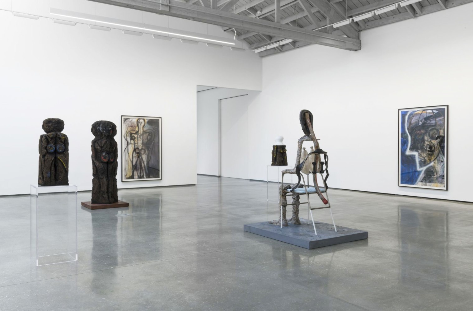 Huma Bhabha, David Kordansky Gallery, Los Angeles, January 25 &amp;ndash; March 14, 2020, Installation view