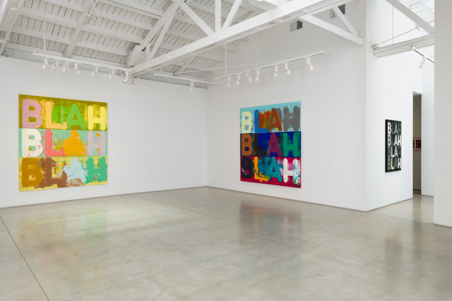 Mel Bochner, Installation view, 2019