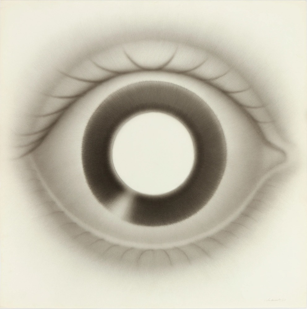 Ojo Centro Blanco No. 3 (White Center Eye No.3), 1968