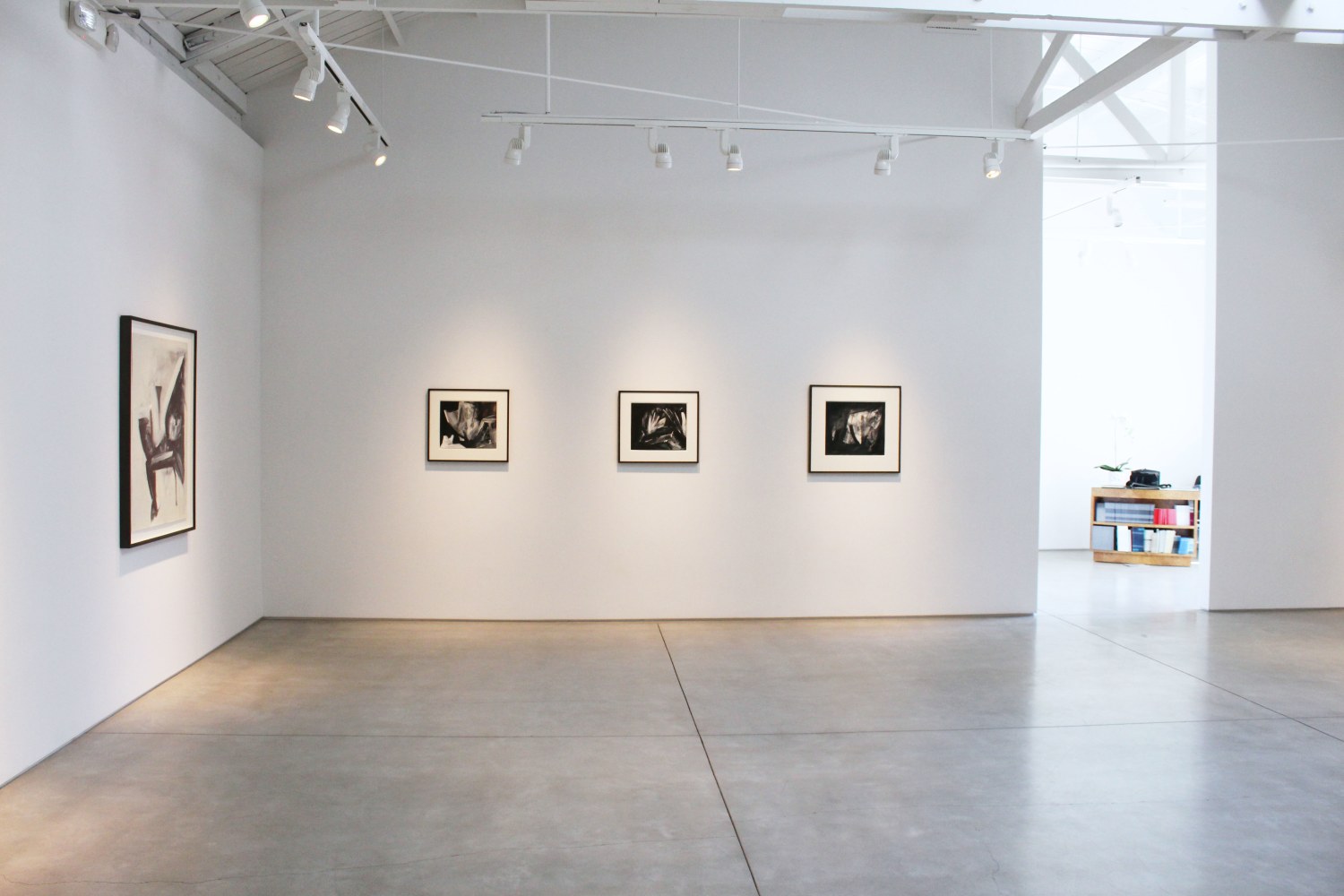 Jay DeFeo Paintings on Paper 1986 - 1987​, installation view