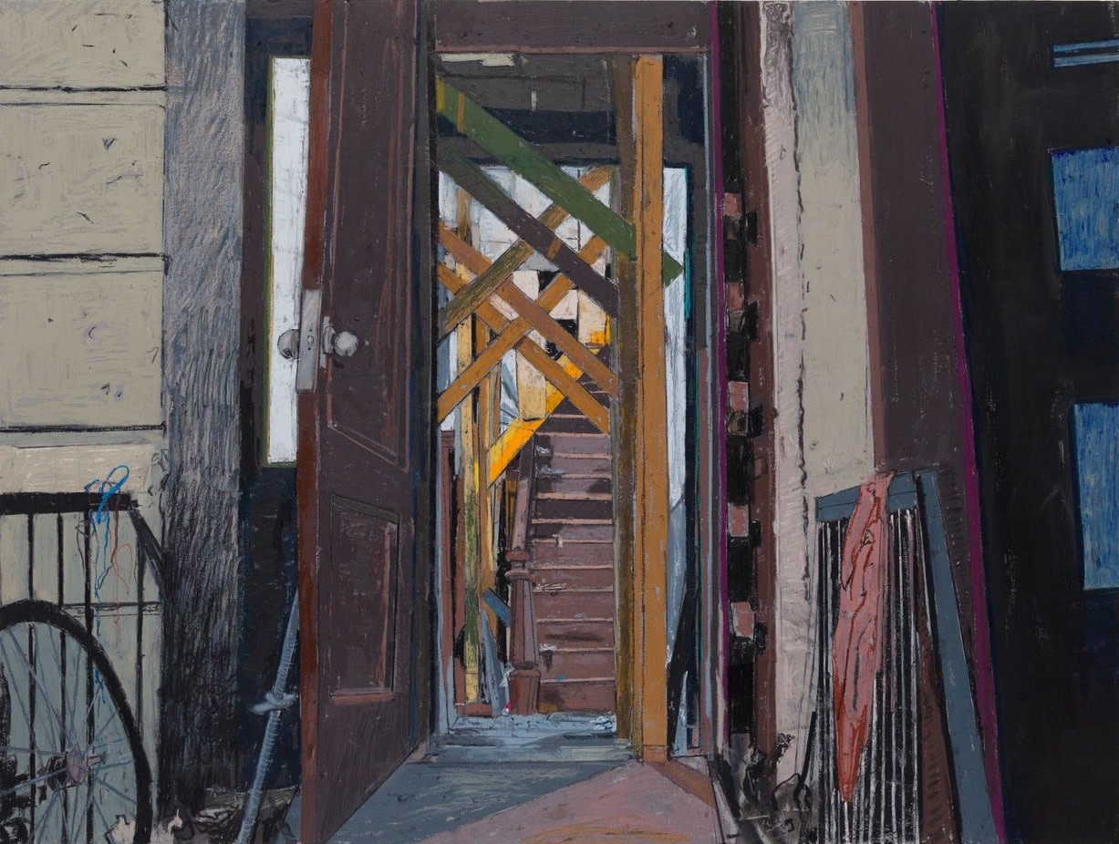 Entering Interior with Lattice Buttresses, 2022