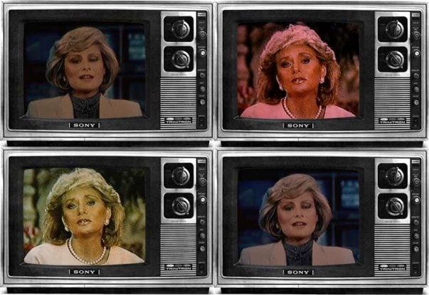 T.V. Network Newswomen Corresponding (Faith and Barbara), 1986