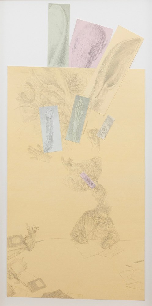 An eight part drawing
