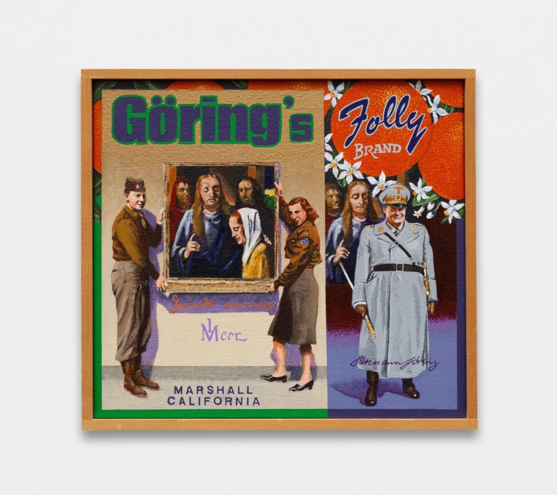 Göring's Folly Brand, 2002 Acrylic on canvas 10 x 11 inches