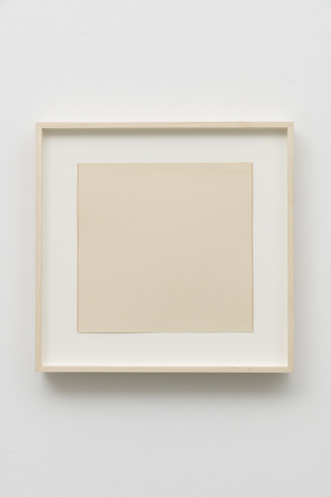 Untitled (two dark vertical pencil lines), 1967