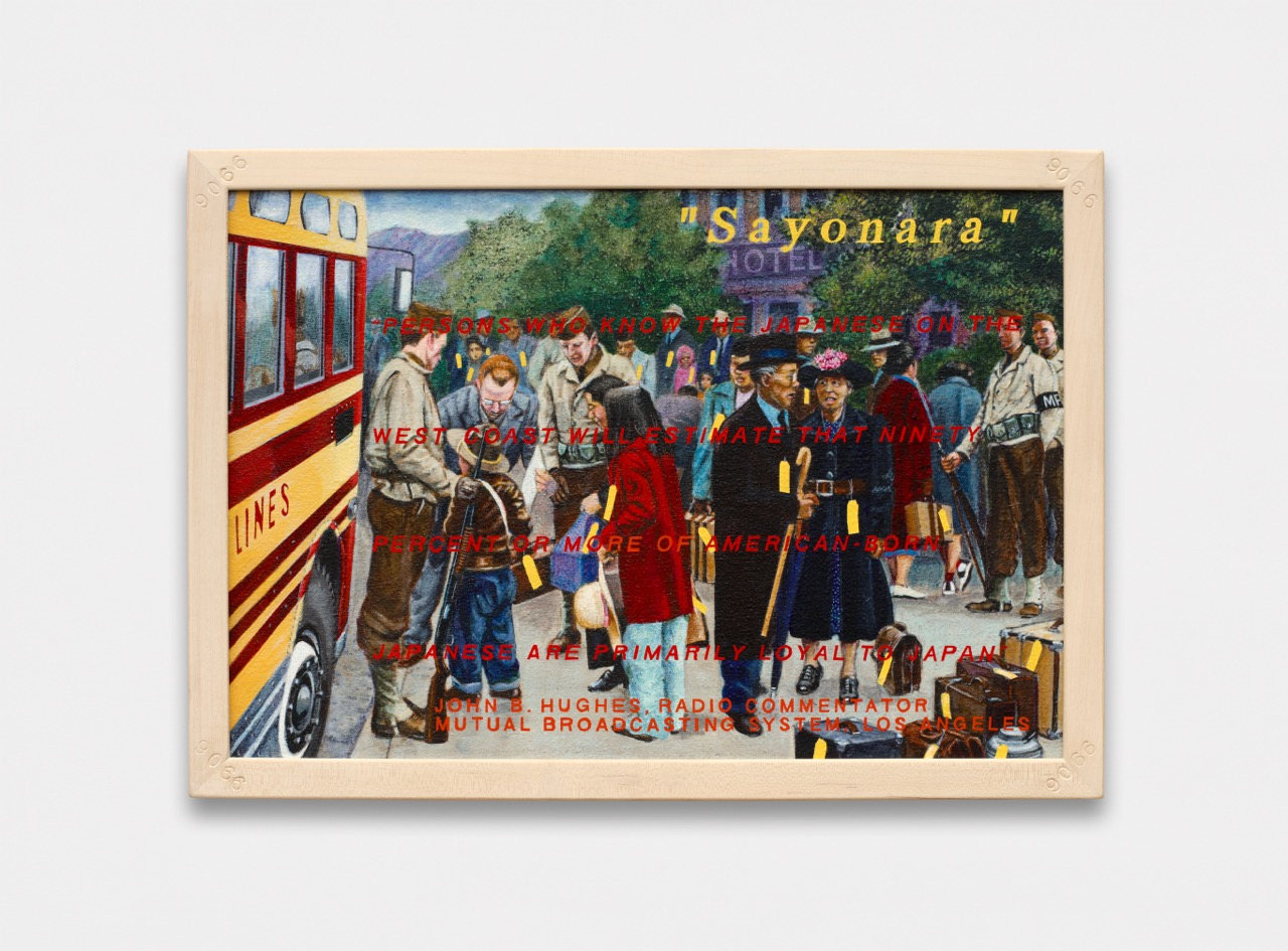 Sayonora, 1999-2001 Acrylic on canvas 11 x 16 inches