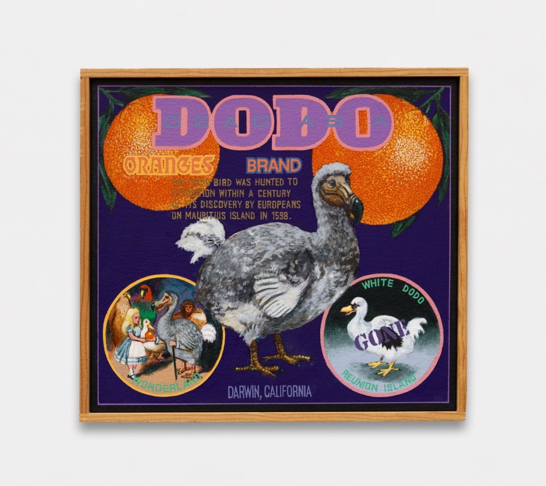 DoDo Brand, 1995 Acrylic on canvas 10 x 11 inches