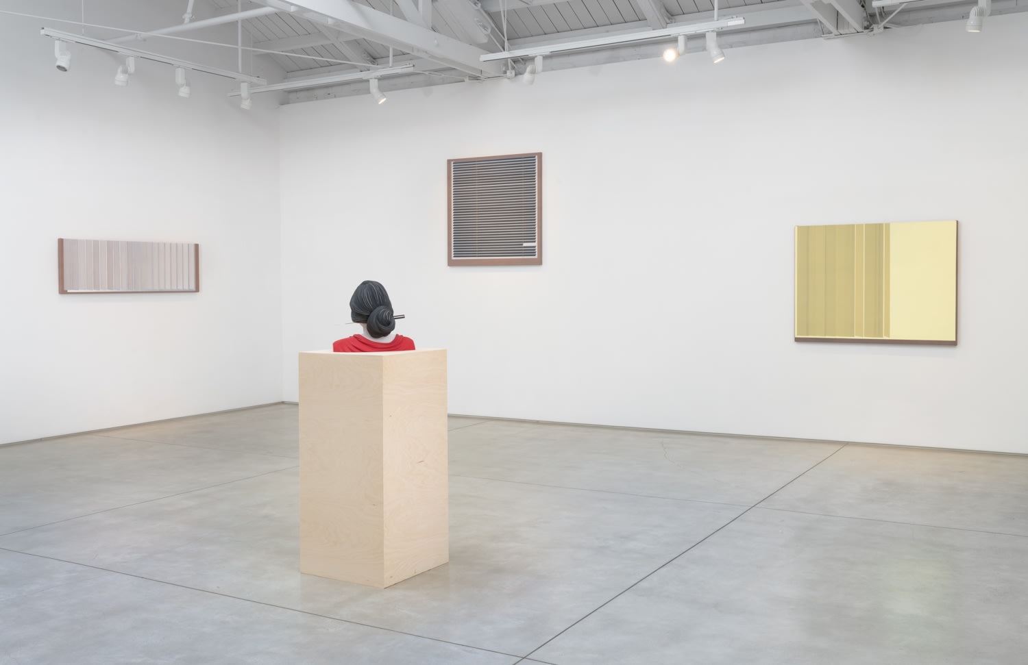 Installation view of Kevin Reinhardt's New Work​​​​​​​, 2022