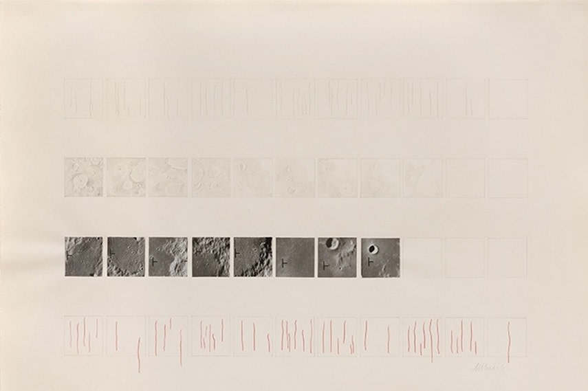 #6 Moon Drawing, 1969