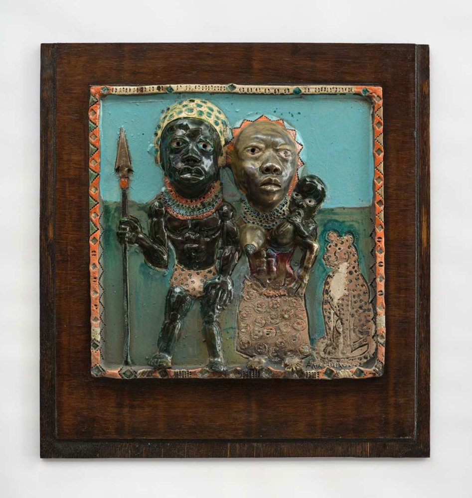 Queen Mother and Server with Sucking Baby, 2022