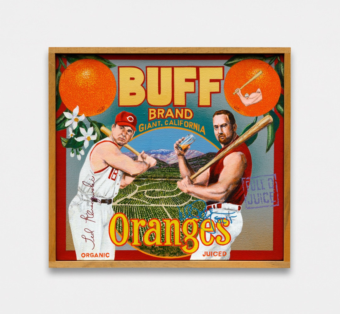 Buff Brand, 2005 Acrylic on canvas 10 x 11 inches