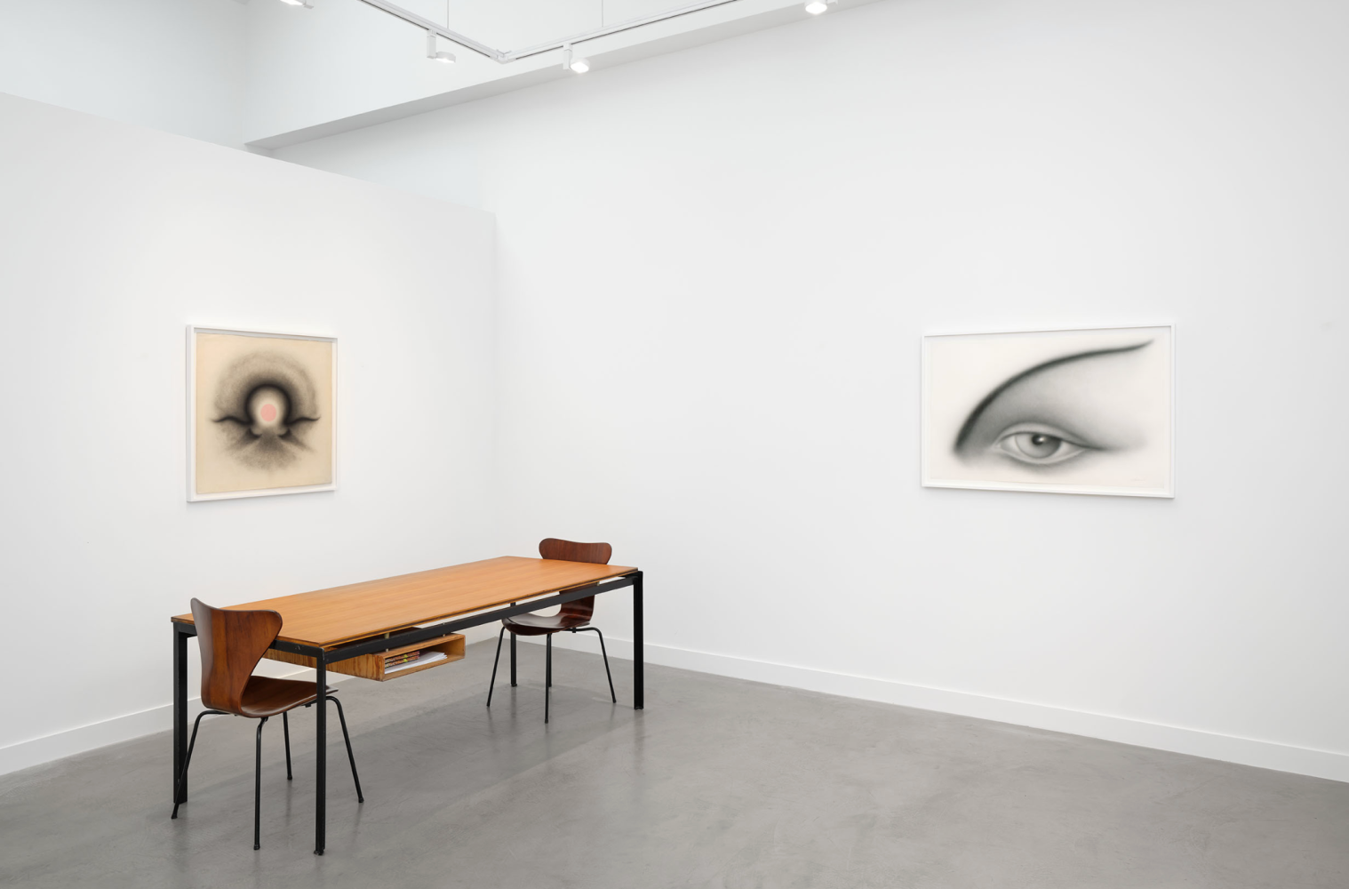 Installation view of Rodolfo Abularach: A Cosmic Vision, 2025