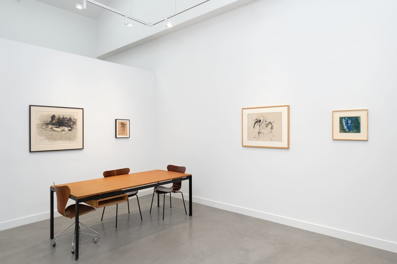 Installation view of works by Cameron, curated by Michelle Uckotter, installed alongside her solo exhibition Moviestar, 2025