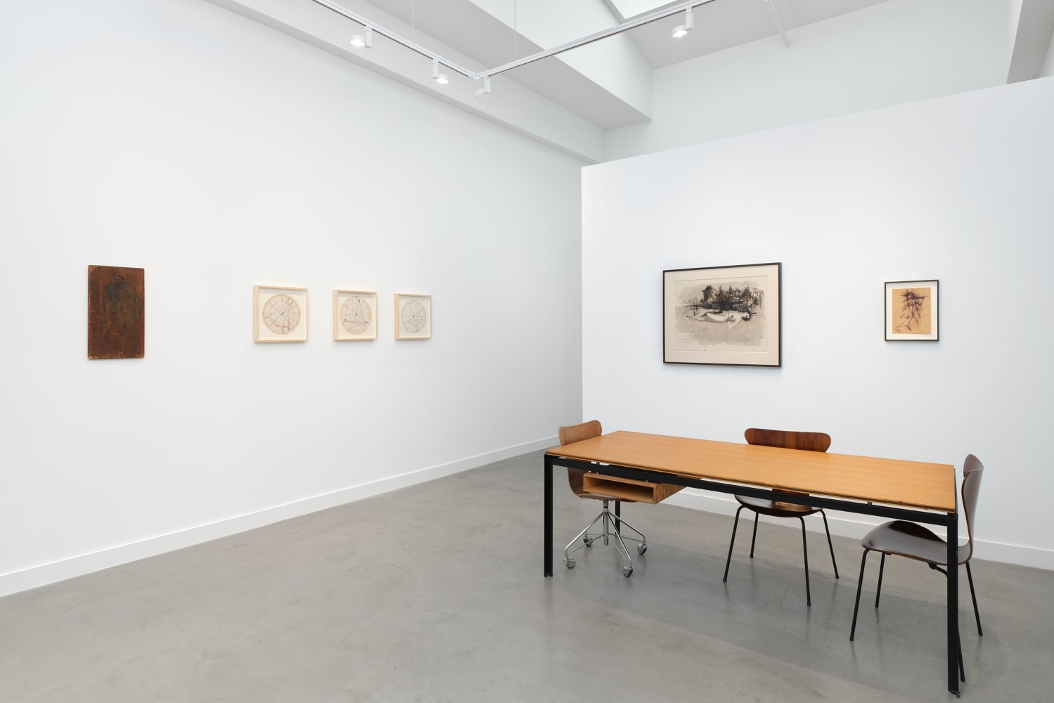 Installation view of works by Cameron, curated by Michelle Uckotter, installed alongside her solo exhibition Moviestar, 2025
