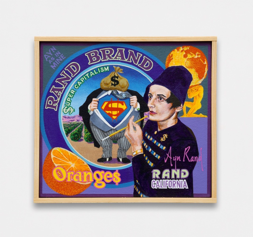 Rand Brand, 2011 Acrylic on canvas 10 x 11 inches