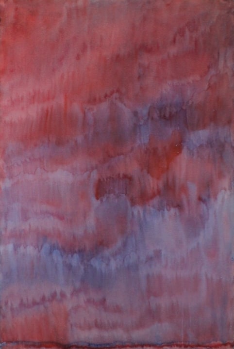 Antwerp Blue, Cobalt Green, Scarlet Lake, September 28, 1974, 1974