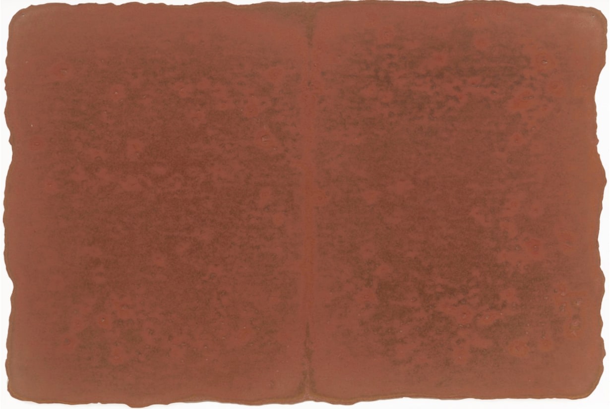 Michelle Stuart, Small Ledger: Near Town Creek Mound, North Carolina, 1980
