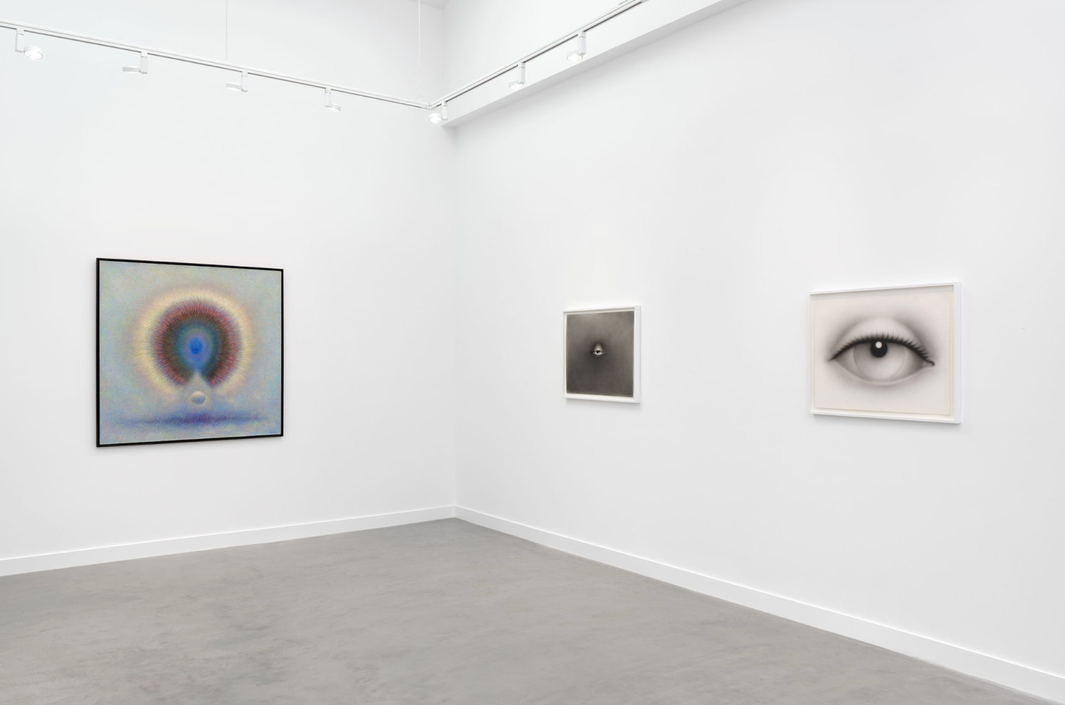 Installation view of Rodolfo Abularach: A Cosmic Vision, 2025