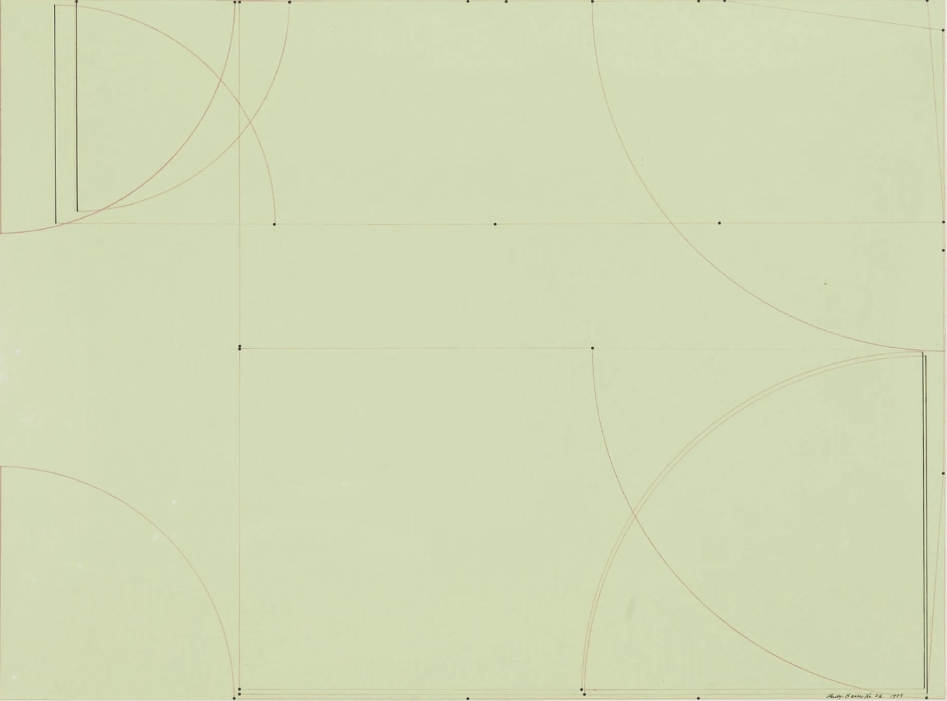Image of the piece 'Study', 1973