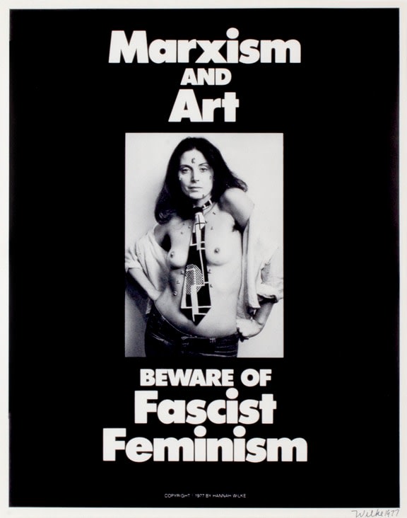 Hannah Wilke  Marxism and Art, 1977