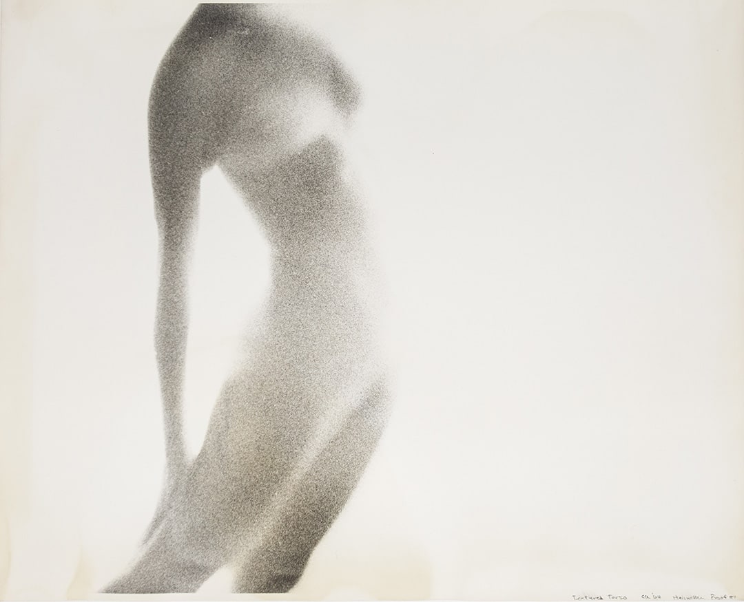 Robert Heinecken  Textured Torso (Proof #1), 1964