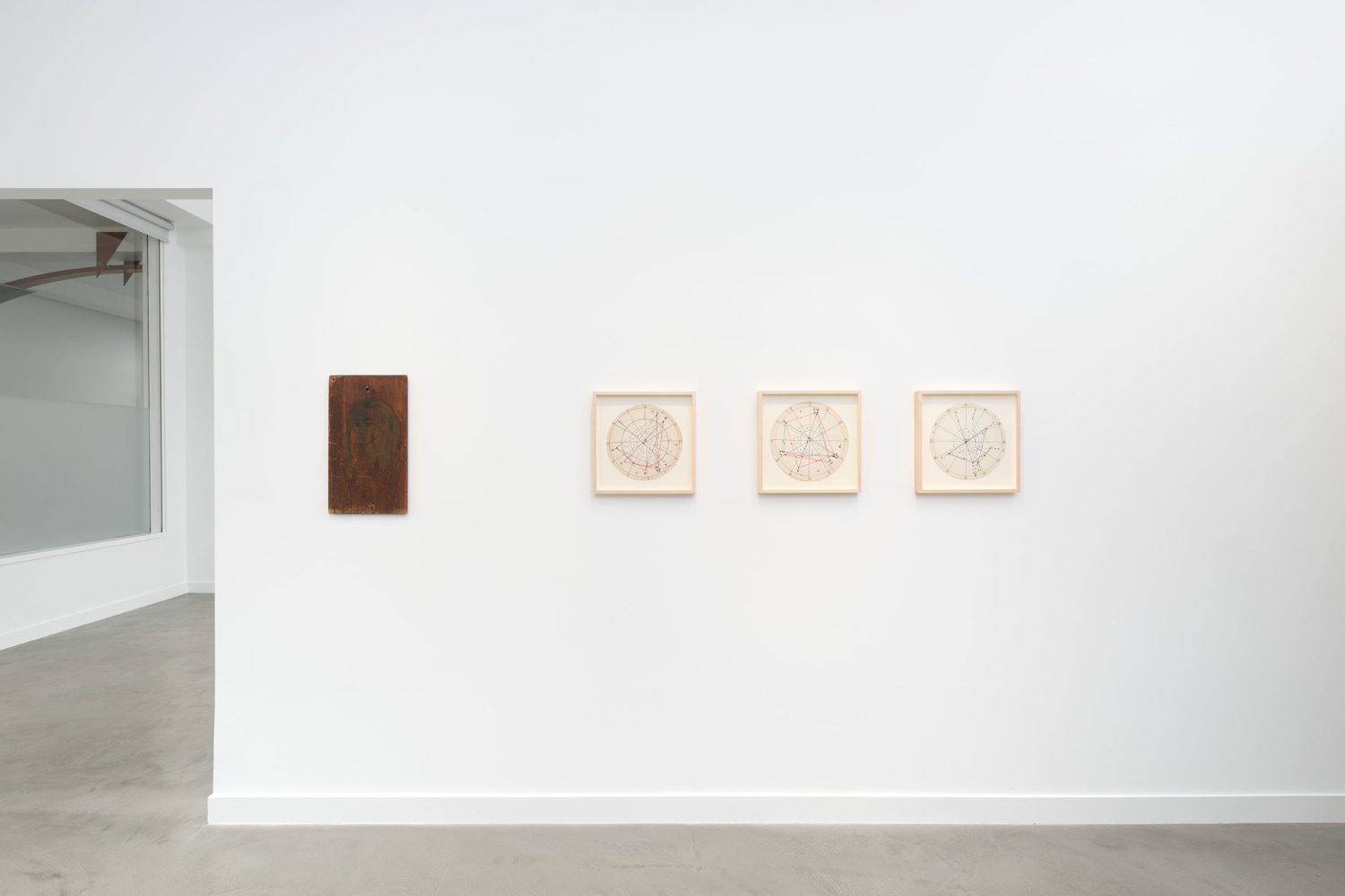 Installation view of works by Cameron, curated by Michelle Uckotter, installed alongside her solo exhibition Moviestar, 2025