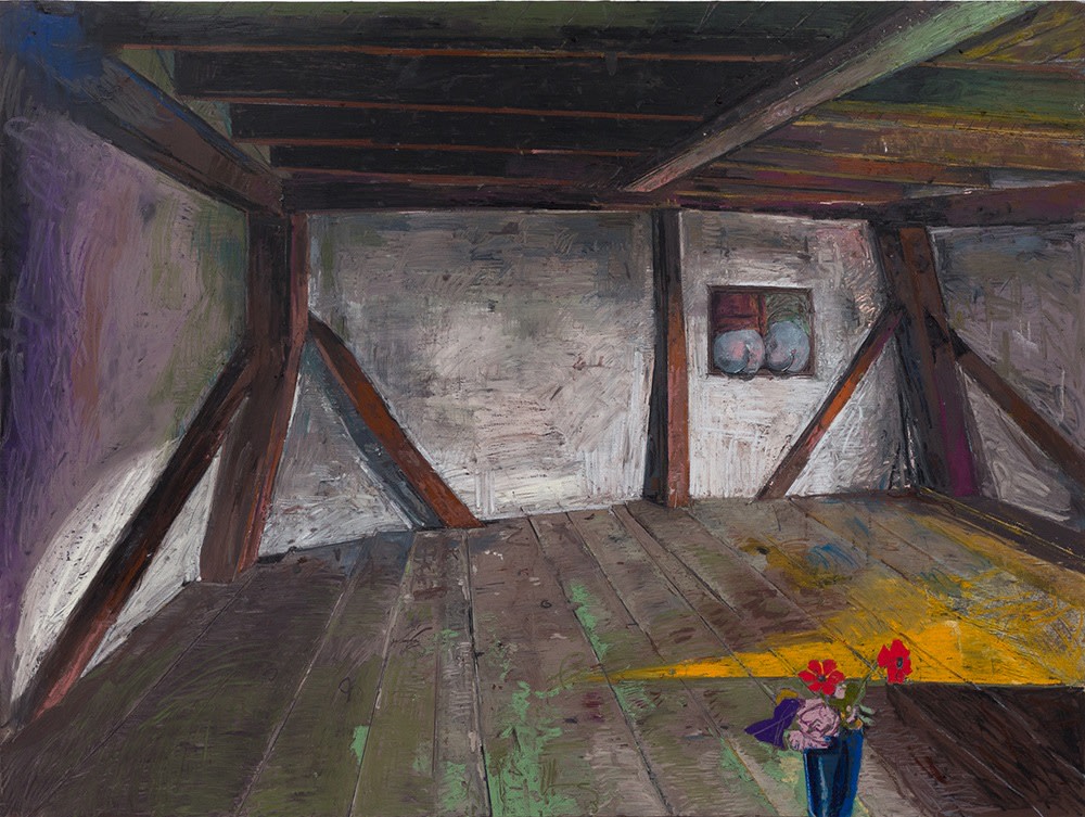 Interior With Roses, 2022