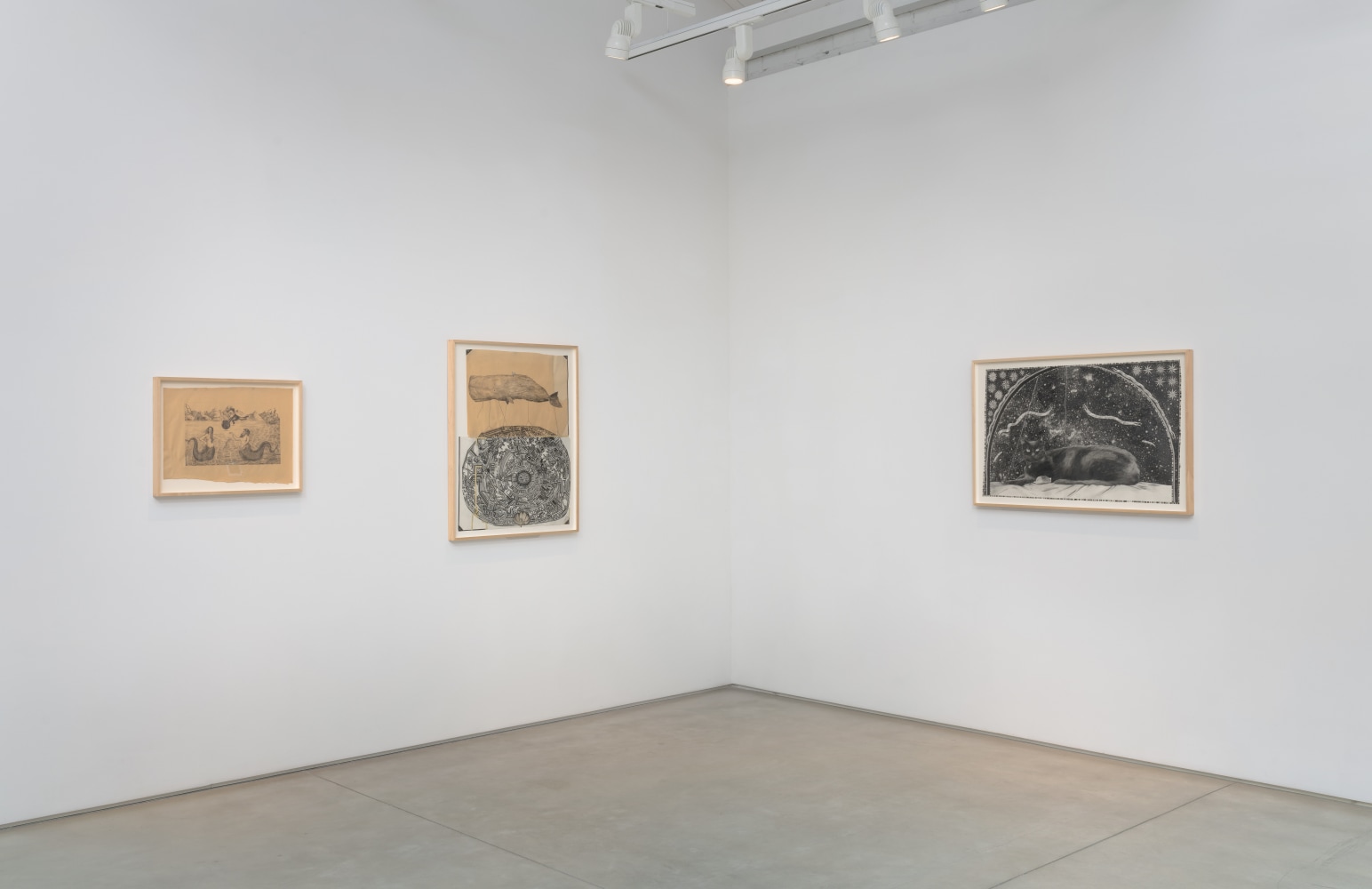 Installation view of My Love Must Be a Kind of Blind Love 3