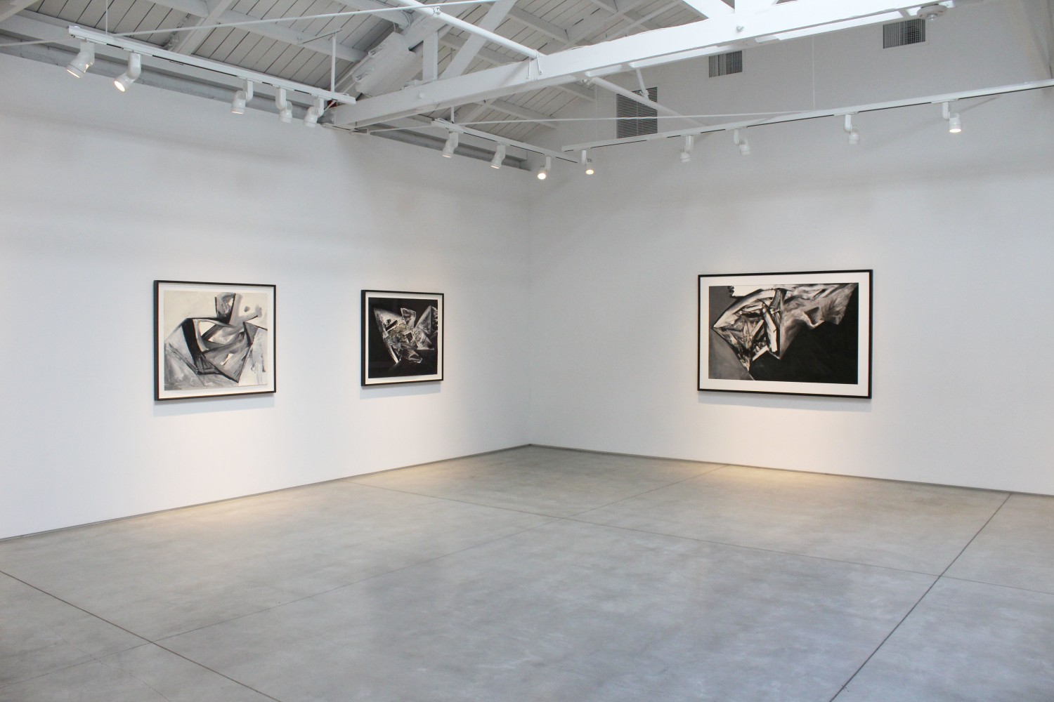 Jay DeFeo Paintings on Paper 1986 - 1987​, installation view
