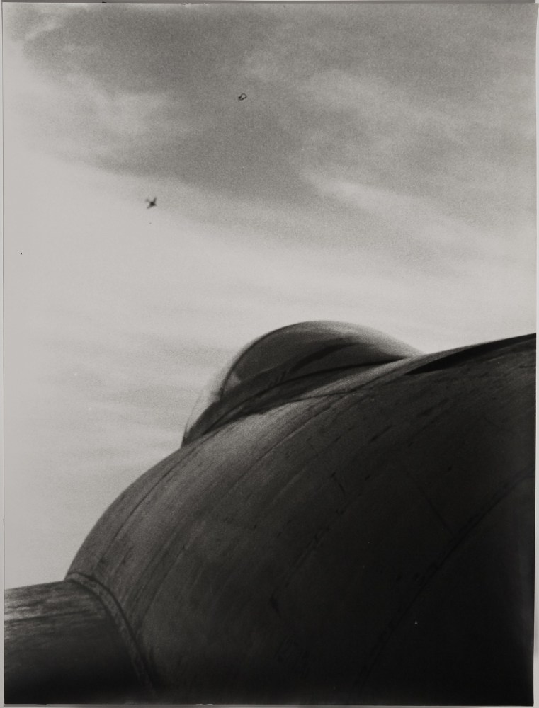 Organic Airplane, 1957  Silver Gelatin Print  19 1/2 x 14 3/8 Inches