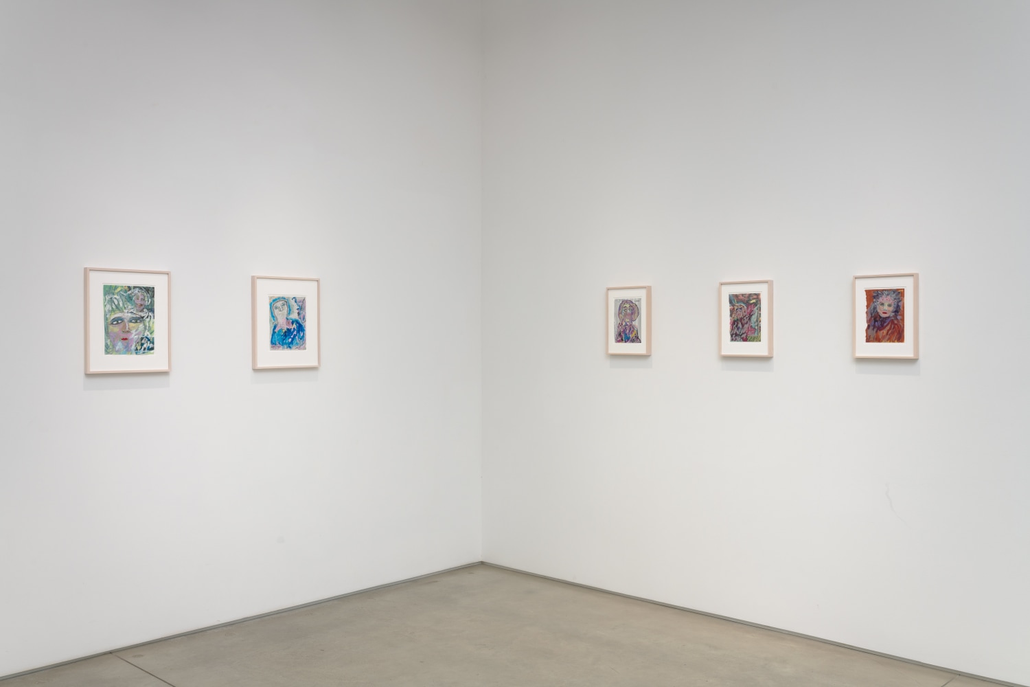 Installation view of Vaginal Davis' solo exhibition Macha Family Romance​​​​​​​, 2023