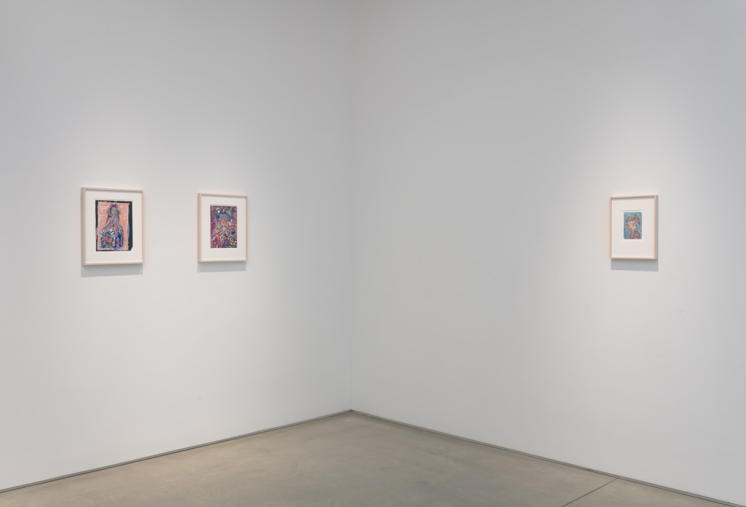 Installation view of Vaginal Davis' solo exhibition Macha Family Romance​​​​​​​, 2023