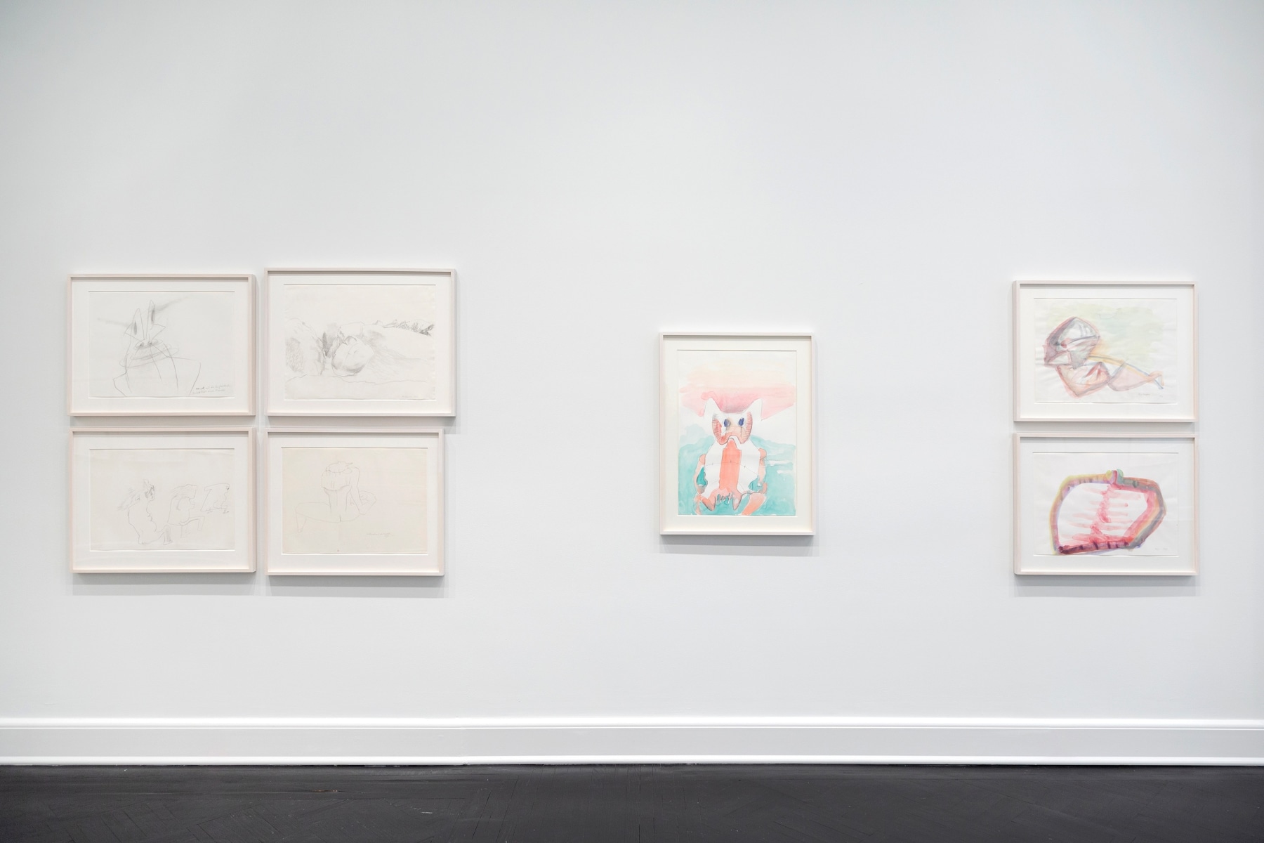 Maria Lassnig - Drawings - Viewing Room - Petzel Gallery