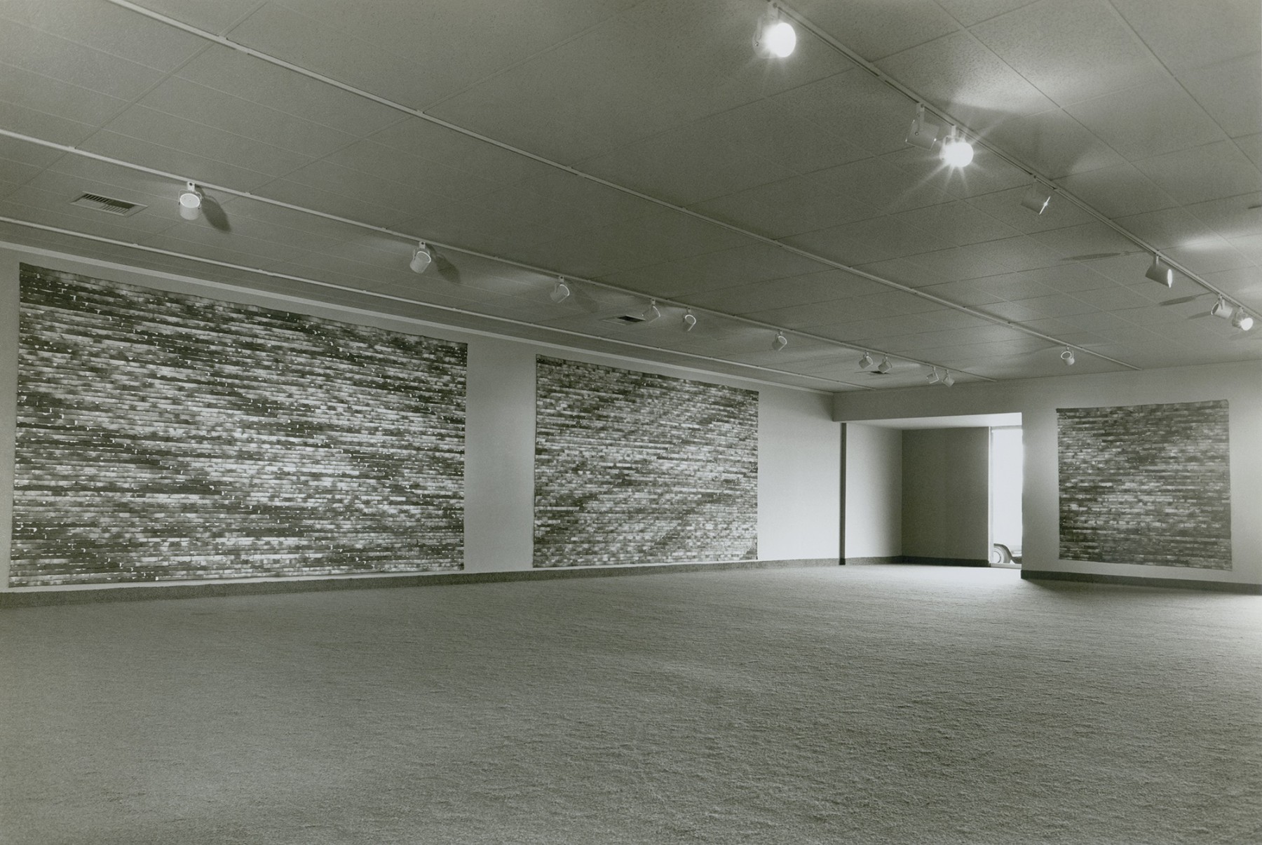 Installation view,&amp;nbsp;Constructed Paintings, Jack Glenn Gallery, Corona del Mar, California, 1971