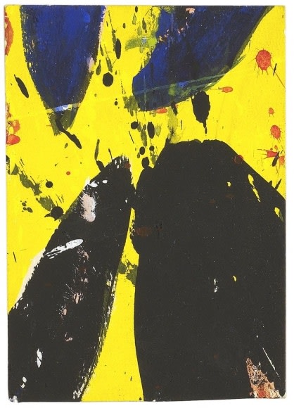 Sam Francis (1923 - 1994), Blue, Yellow, and Black, 1959