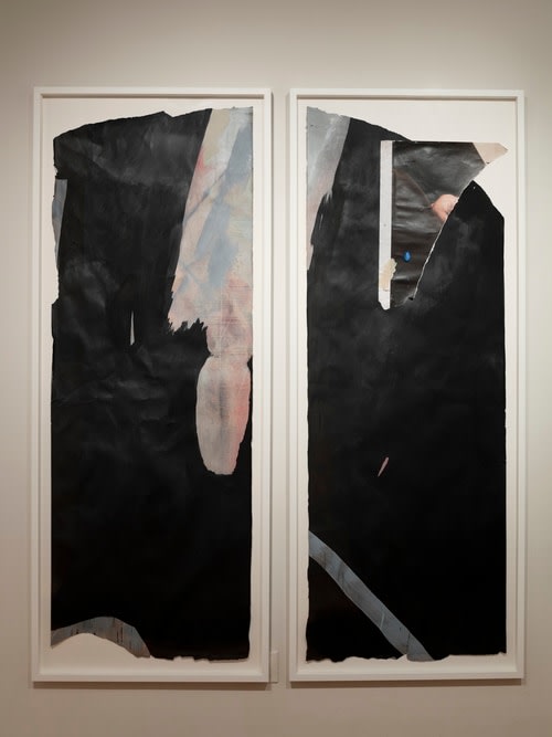 Aaron Collier, Evening in One Hand and Morning in the Other (diptych), 2016