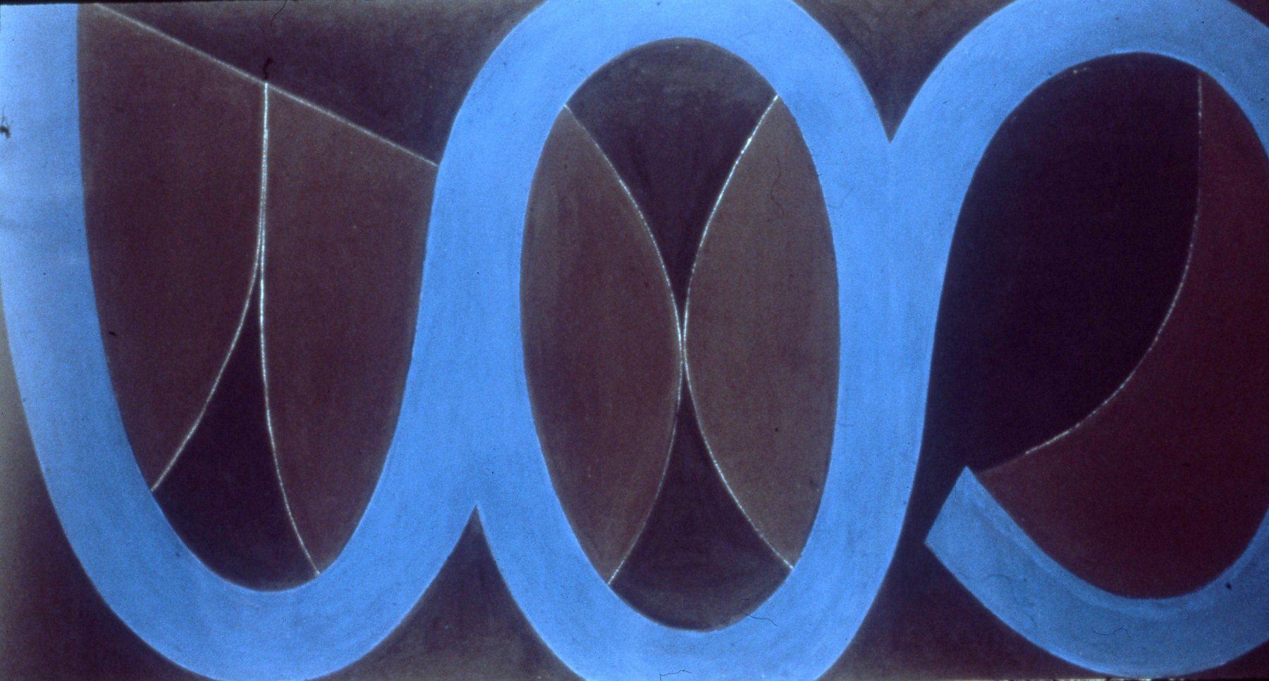 Fritz Bultman, Wave II 3 Blue, 1969