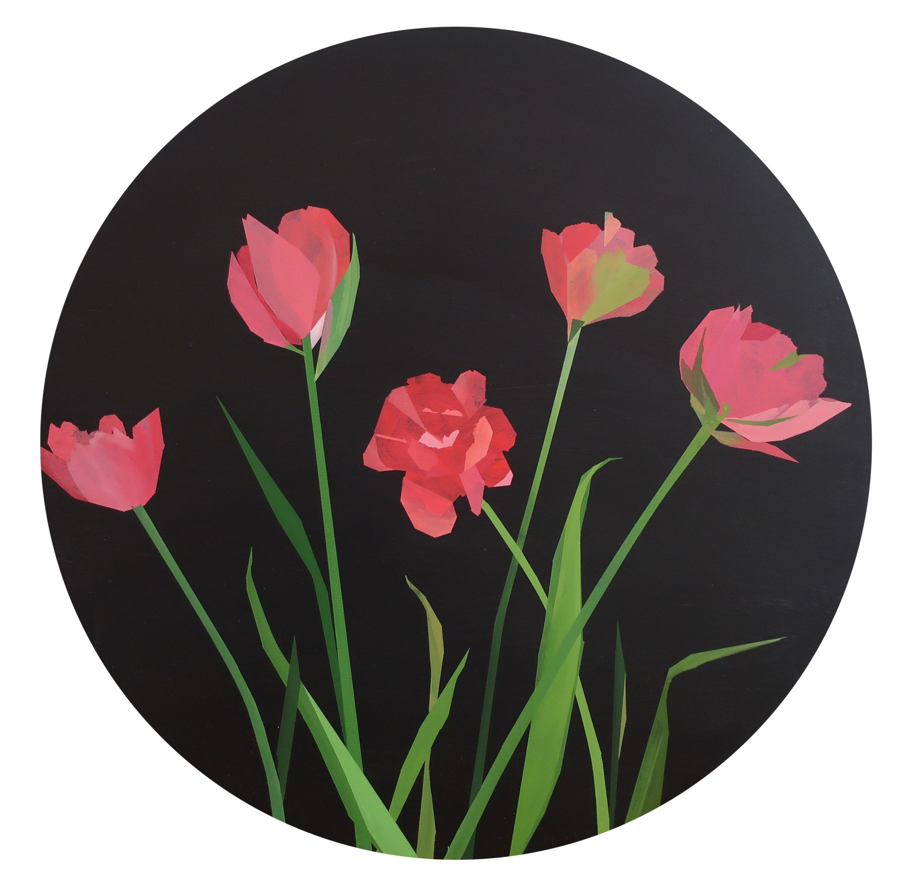 Greta Van Campen, Tulips from Tracey, 2021