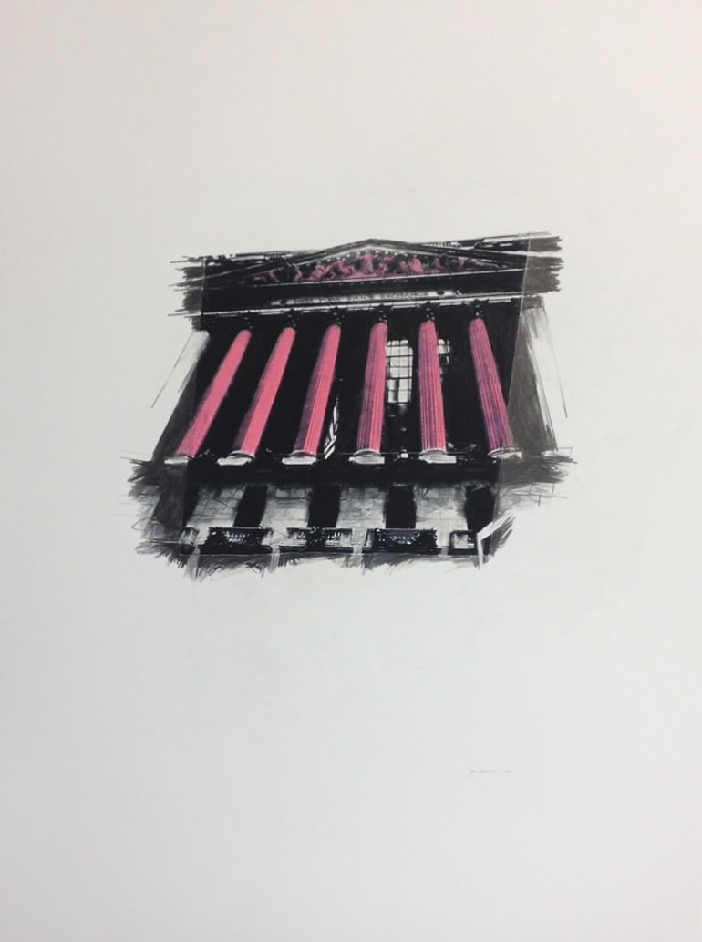 Grover Mouton Stock Exchange, Pink, 2014