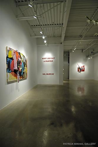 WILL MURRAY | WHY I AM NOT A PAINTER | INSTALLATION VIEW | PATRICK MIKHAIL GALLERY | OTTAWA | 2008