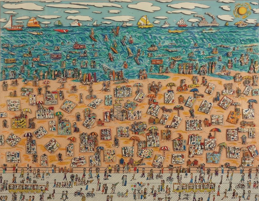 James Rizzi When Living is Easy 3D 1987