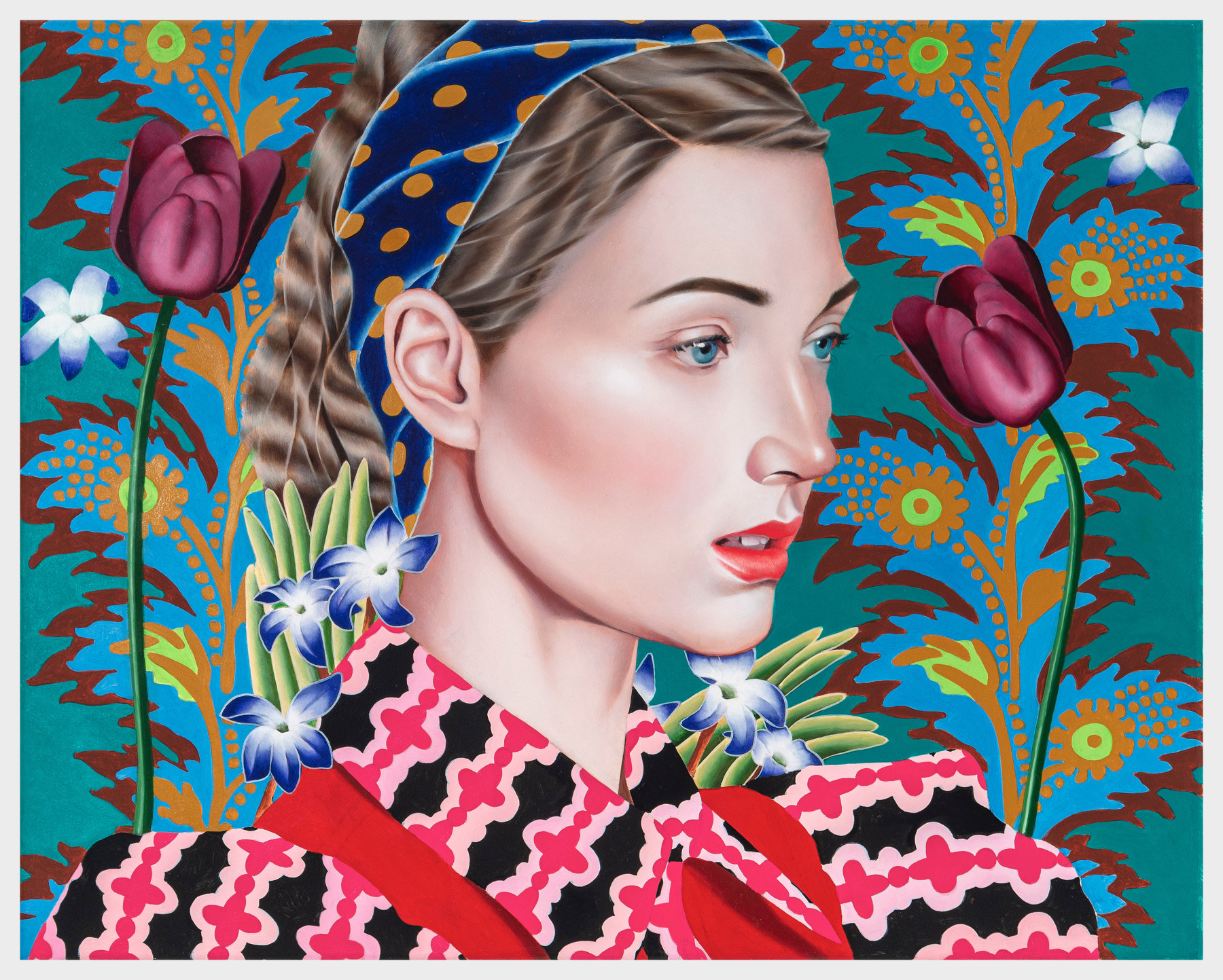 Jocelyn Hobbie, Tulips/Jazz Flower, 2022