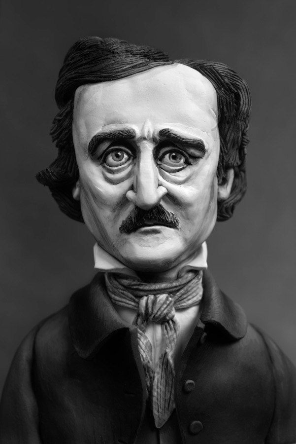 Mary Reid Kelley, Edgar Allan Poe (Ultima Thule), 2015